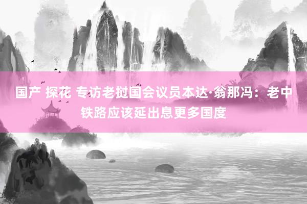 国产 探花 专访老挝国会议员本达·翁那冯：老中铁路应该延出息更多国度