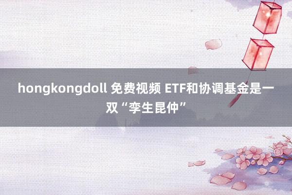 hongkongdoll 免费视频 ETF和协调基金是一双“孪生昆仲”