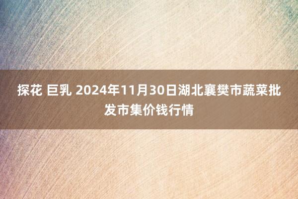 探花 巨乳 2024年11月30日湖北襄樊市蔬菜批发市集价钱行情